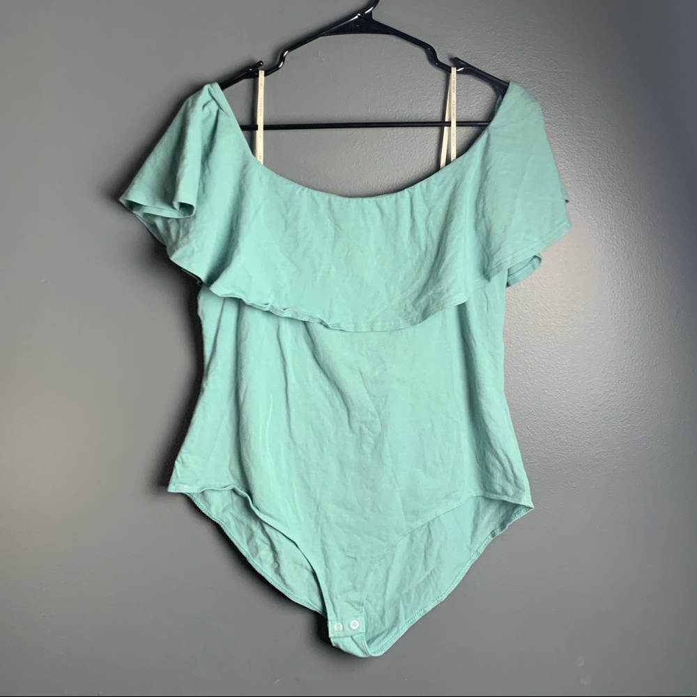 Forever21 Plus Off the Shoulder Body Suit